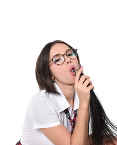 Eve Sweet After School Session By IStripper