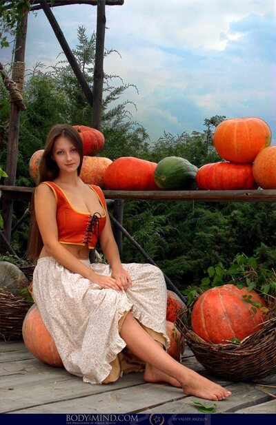 Marina Selling Pumpkins By Body In Mind - photo 02