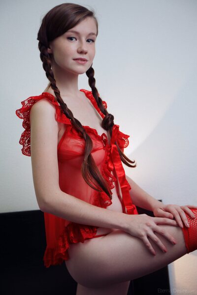 Emily Bloom red socks - photo 11