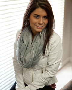 Hailey Leigh White Leather 