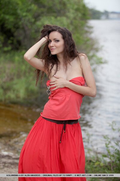 Met Art girl Kolumbina A - photo 03