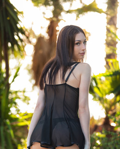 Shania Vega In My Garden