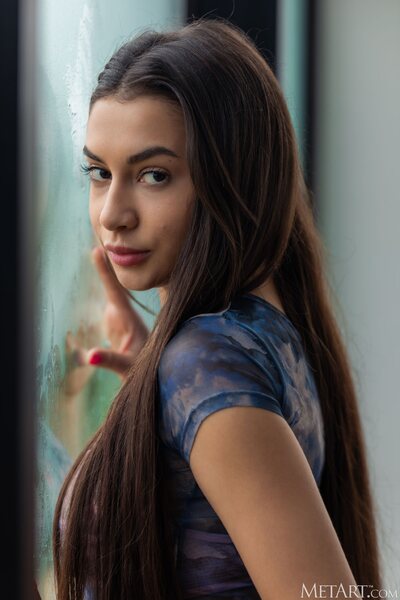 Window Light Lounge Portrait With Vanessa Alessia By Soft Glass - photo 01