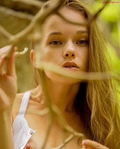 Milena Angel Hiking