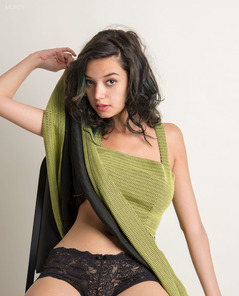 Eden Arya Green Dress By Morey Studio