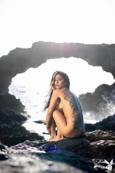 Estefania Pahe Seaside Cove By Playboy - photo 04
