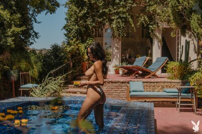 Lily Andrews In Rays Of Sunlight By Playboy - photo 03