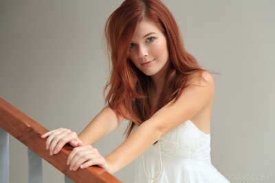 Mia Sollis in white - photo 01