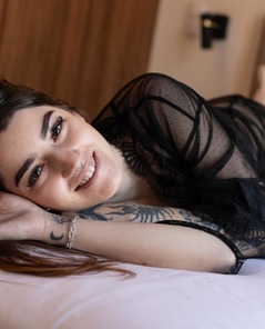 Scyllah Back In Black By Suicide Girls