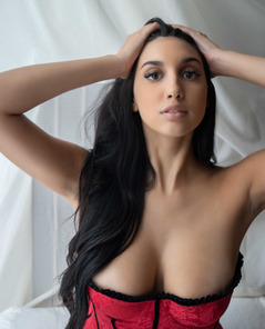 Zara Red Corset By The Emily Bloom