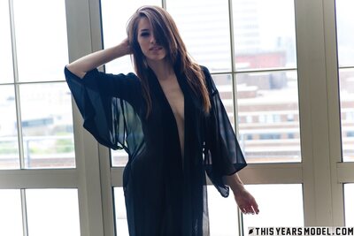 Caitlin McSwain Black Robe By This Years Model - photo 03