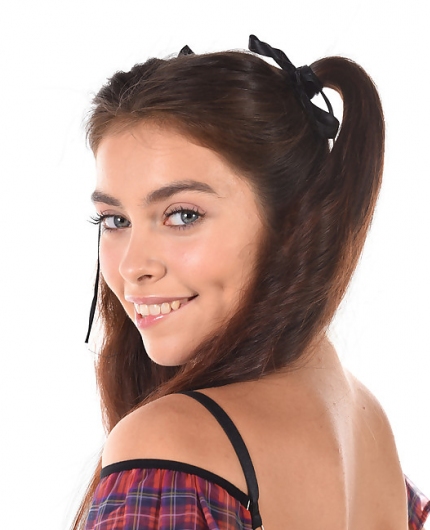 Alissa Foxy The St Trinian Tartan By IStripper