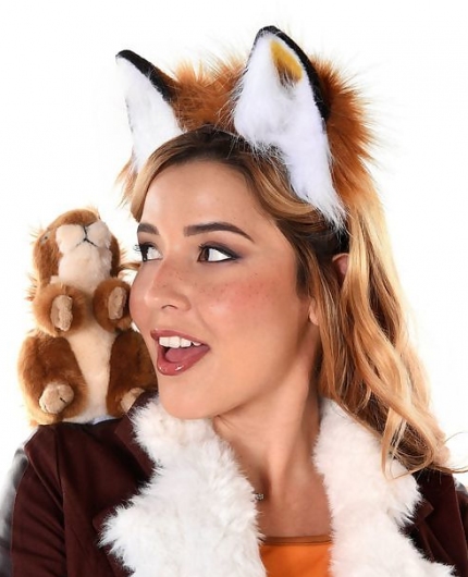 Agatha Vega Playful Fox Cosplay Strip