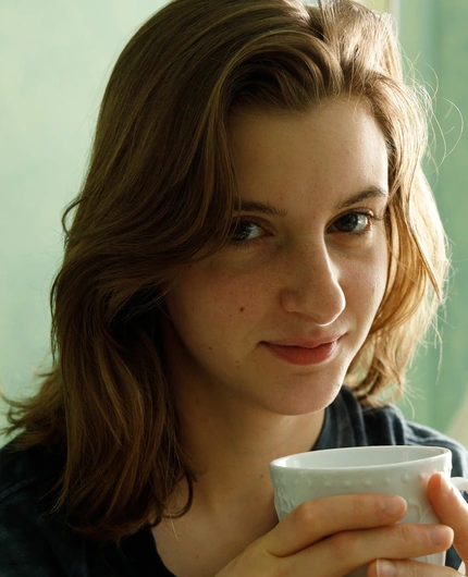 Quiet Morning Coffee And Natural Nude Style With Meadow Brink