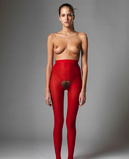 Silvie Deluxe Red Pantyhose