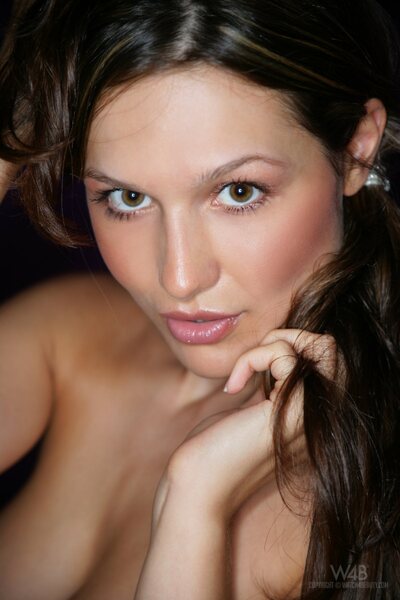 Purple Studio Seduction And Lace Details With Nadine Indoors - photo 05