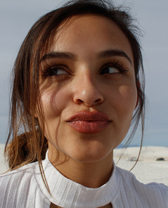 Alejandra Cobos White Sands I By Zishy