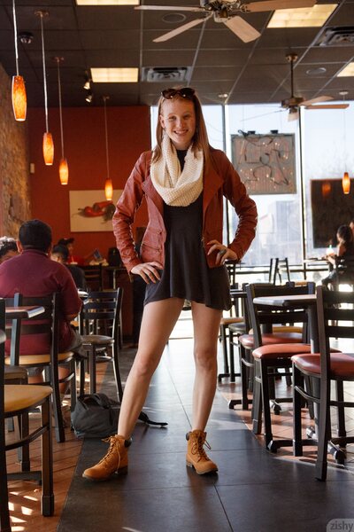 Abby Vissers Subway Blows By Zishy - photo 01