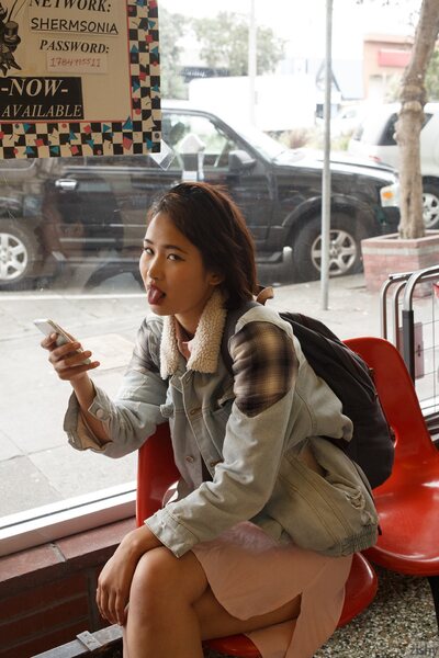 Saki Kishima Read My Lips By Zishy - photo 01
