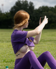 Nala Brooks Purple Whatevers By Zishy