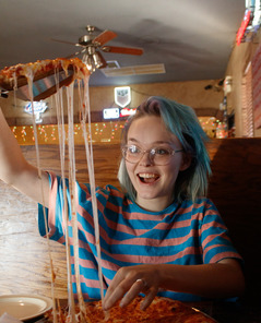 Vonnie Bean No Pants Pizza By Zishy