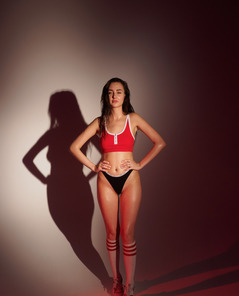 Ira Sedina Nude Sensual Brunette Lingerie Nude Photoshoot